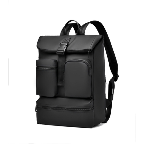 IZOD milan modern roll-top travel carry-on backpack