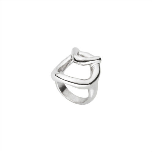 UNOde50 sculptura interlock ring