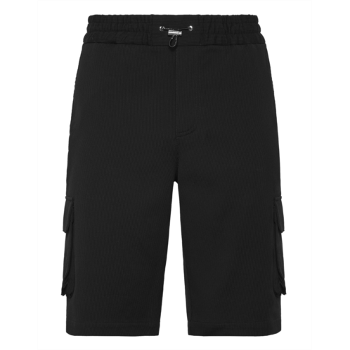 PHILIPP PLEIN cargo shorts racing club