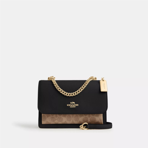 Coach Outlet klare crossbody bag in signature canvas