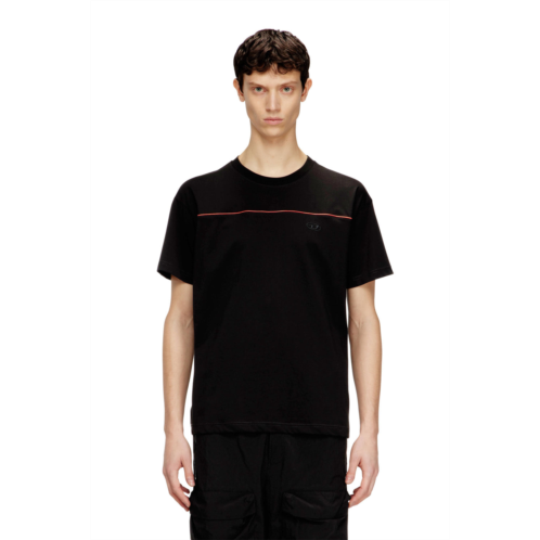 Diesel t-shirt with contrast piping