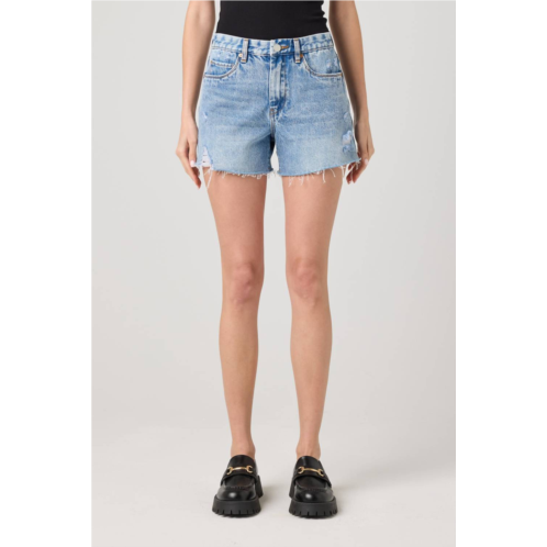 BLANKNYC womens off the cuff shorts in blue