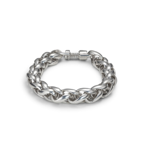 UNOde50 round link nut clasp bracelet
