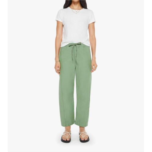 Mother drawn half pipe ankle jeans in sir yes sir