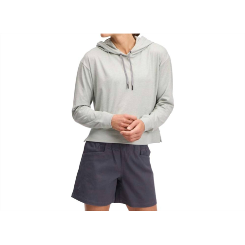 Black Diamond womens midlayer hoodie in agave