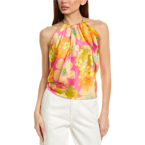 Flora Bea NYC silk halter top
