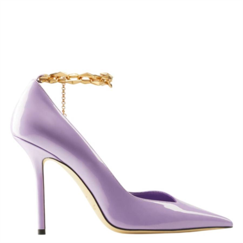 Jimmy Choo diamond talura patent leather pumps