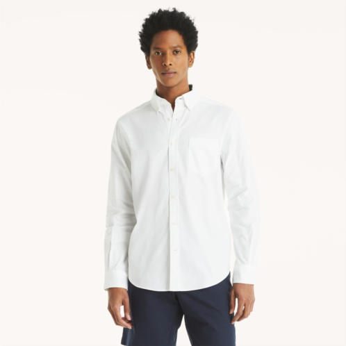 Nautica mens solid oxford shirt