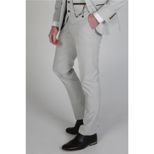 Paul Andrew mark check classic trousers