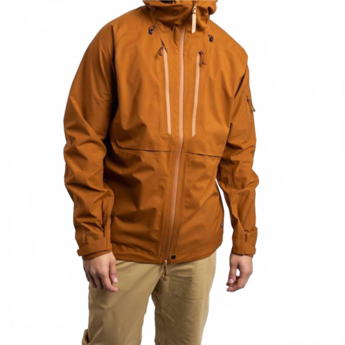 Fjallraven keb eco-shell jacket in chestnut