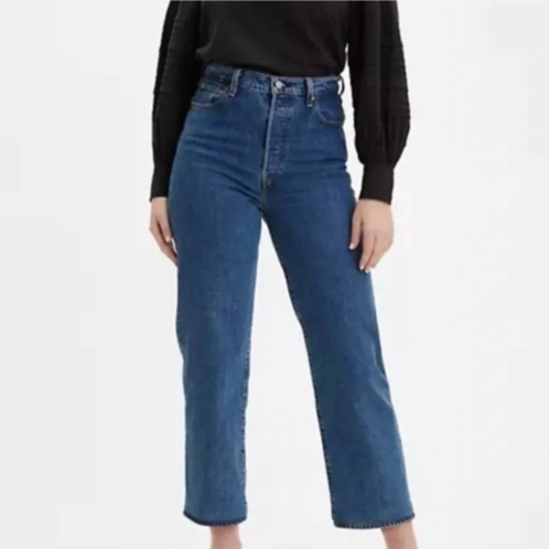 LEVI ribcage straight ankle jeans in blue