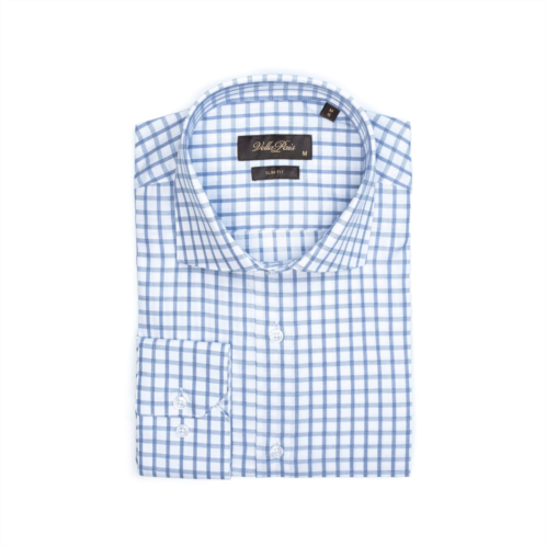 VELLAPAIS carlton slim fit cotton shirt