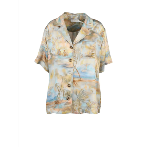 ZIMMERMANN multicolor viscose shirt