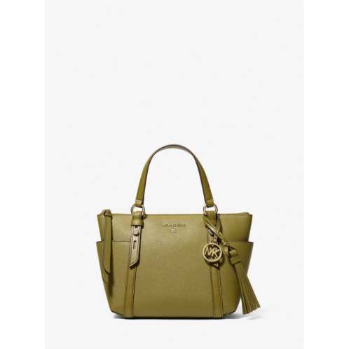 Michael Kors sullivan small saffiano leather top-zip tote bag
