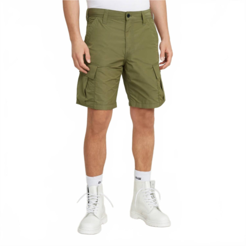 G-STAR RAW sporty relaxed tapered cargo shorts in smoke olive