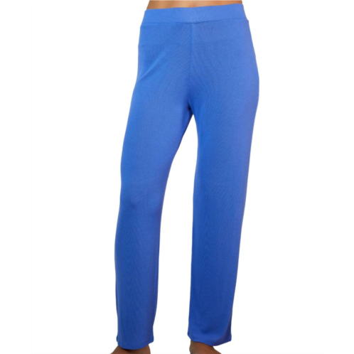 French kyss solid wide leg pants in peri