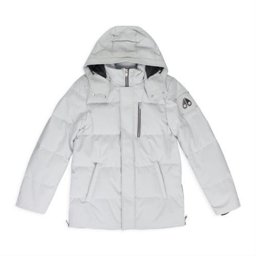 Moose Knuckles grey cloud 3q puffer jacket