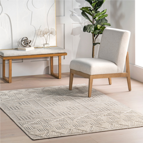 NuLOOM demetra casual geometric area rug