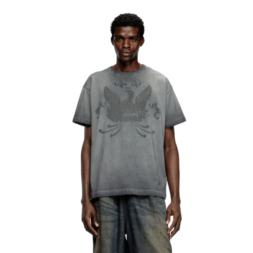Diesel t-shirt with phoenix devore