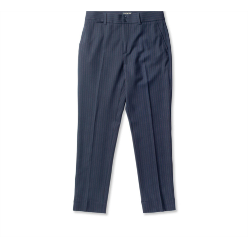 ON THIS DAY mens easy fit pinstripe track pants in navy