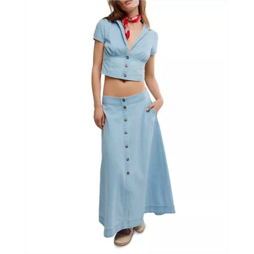 Free People easy does it set in blue