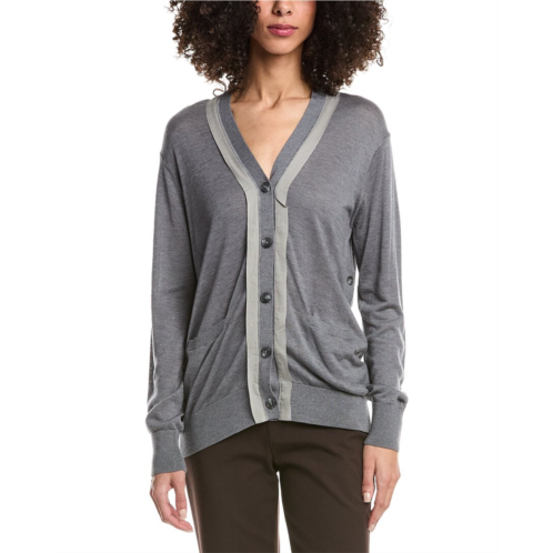 3.1 Phillip Lim faux layered wool & silk-blend cardigan