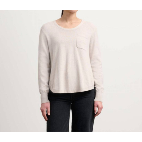Hatley jessie sweater in oatmeal melange