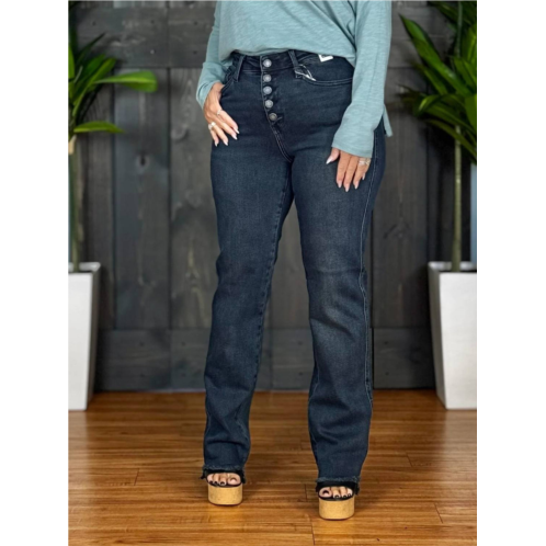 Judy Blue below the radar straight fit jeans in Blue