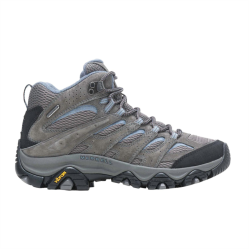 MERRELL womens moab 3 mid waterproof shoes in granite