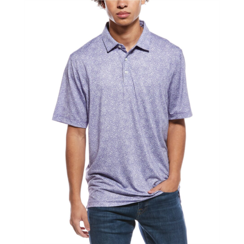 Cutter & Buck pike constellation print stretch polo shirt