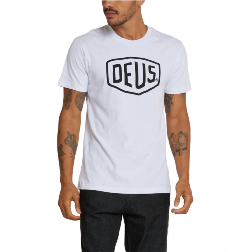 Deus ex Machina shield tee in white
