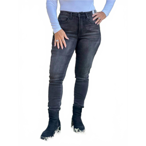Judy Blue therapy skinny jeans in black