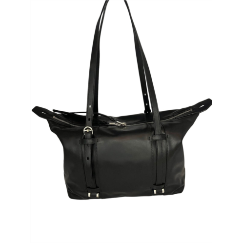Bally moonrise boston 6208530 ladies black leather handbag