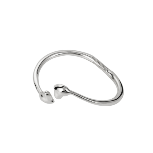 UNOde50 dual heart cuff bracelet