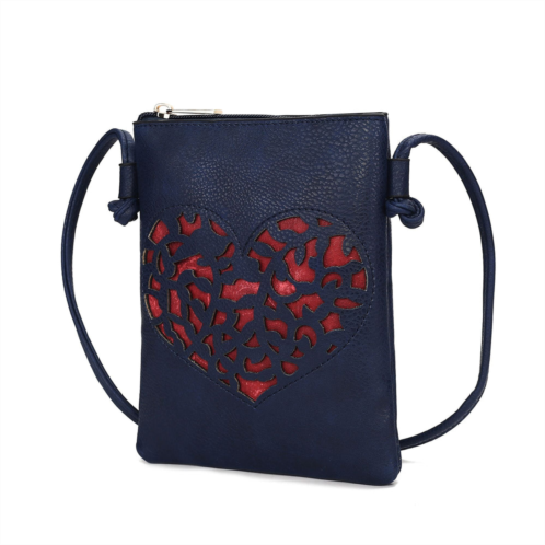 MKF Collection heartly crossbody handbag women by mia k