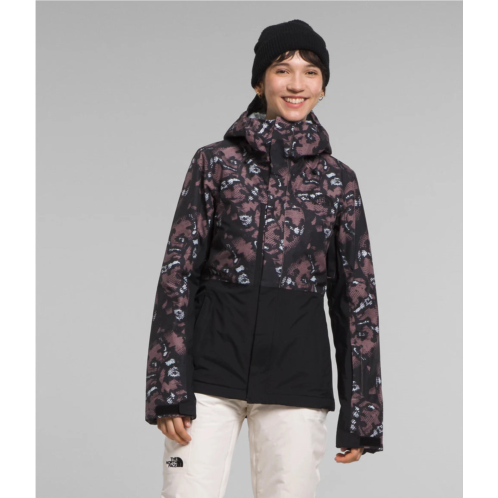 The North Face freedom nf0a7wyk women gray snake charmer insulated jacket kfc463