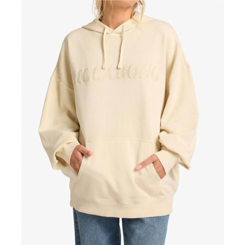 Billabong hi tide dip hoodie in whitecap