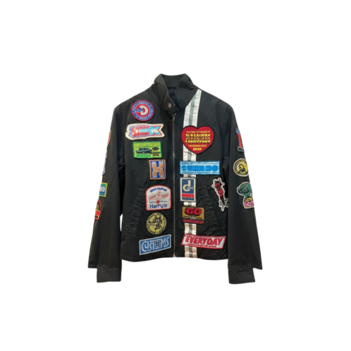 DEUS EX MACHINA rainforests patchwork jacket