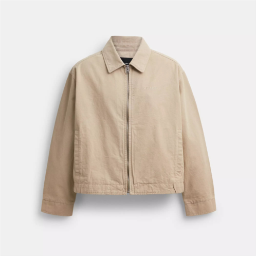 Coach Outlet zip up blouson jacket