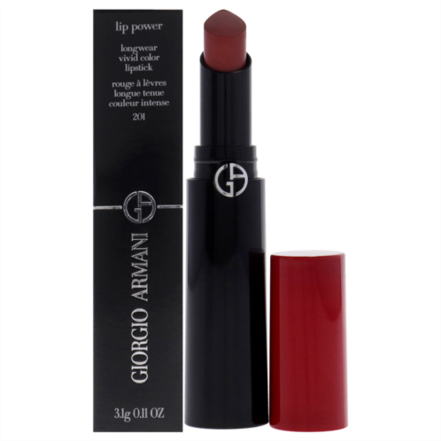 Giorgio Armani lip power longwear vivid color lipstick - 201 majestic by for women - 0.11 oz lipstick