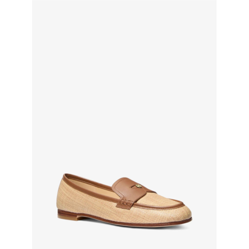 Michael Kors jennings woven loafer