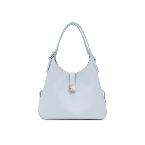 kate spade new york deco tote bag womens pale sapphirine crossbody strap frog859