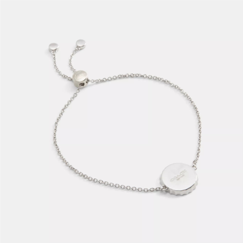 Coach Outlet bottle cap slider bracelet