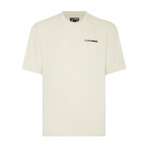 PLEIN SPORT micro rib t-shirt round neck ss