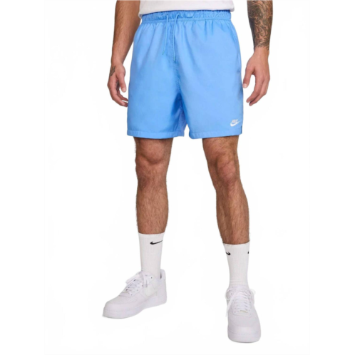 NIKE woven flow shorts in university blue