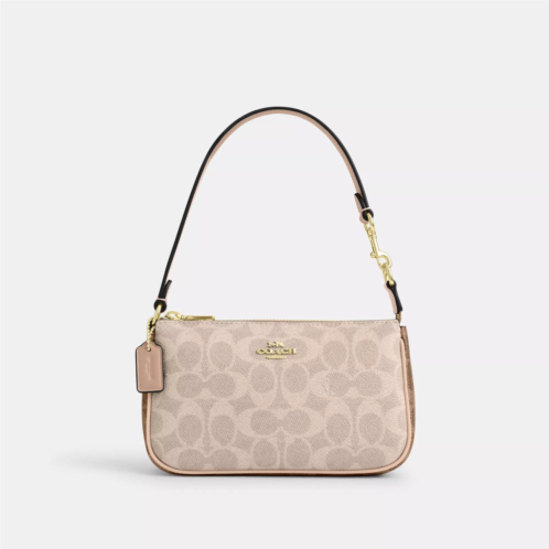 Coach Outlet nolita 19 in blocked signature canvas