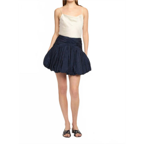 Cinq a sept kaldi mini skirt in navy