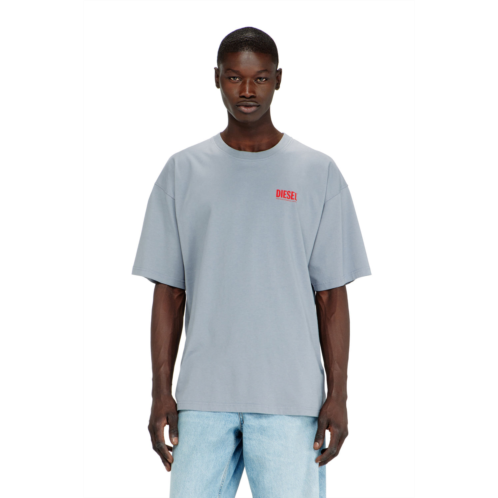 Diesel cotton t-shirt with biscotto print