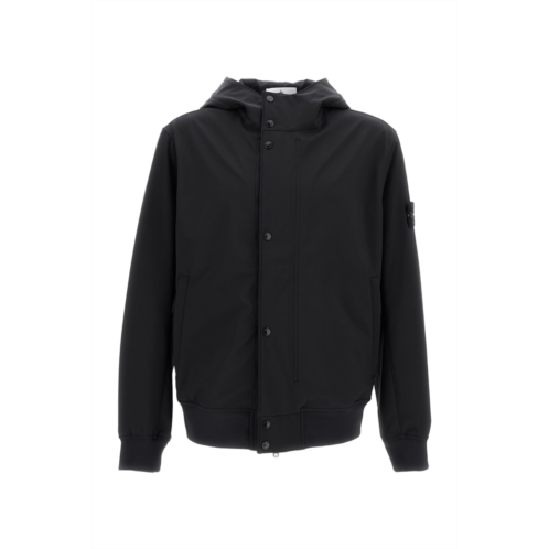STONE ISLAND three-ply performance soft shell jacket with waterproof membrane