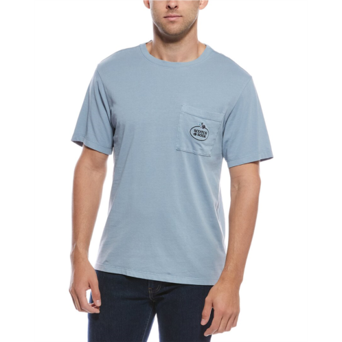 Scotch & Soda garment-dyed pocket t-shirt